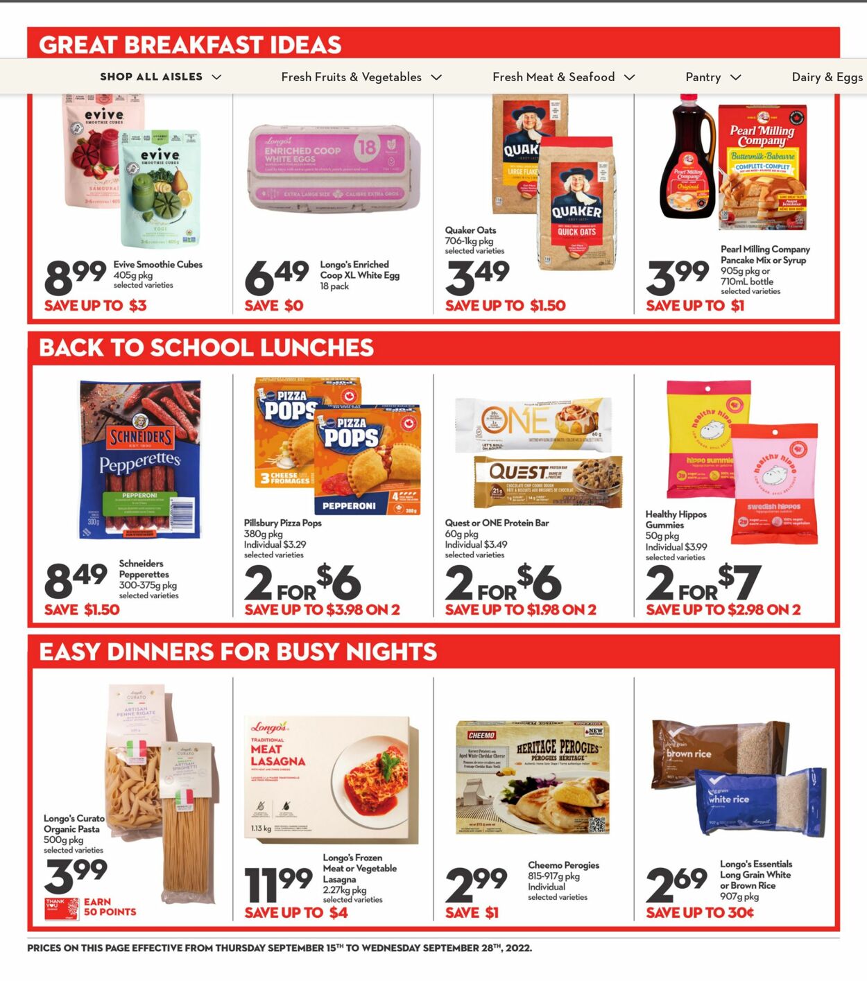 Longo's Flyer - 09/15-09/28/2022 (Page 23)