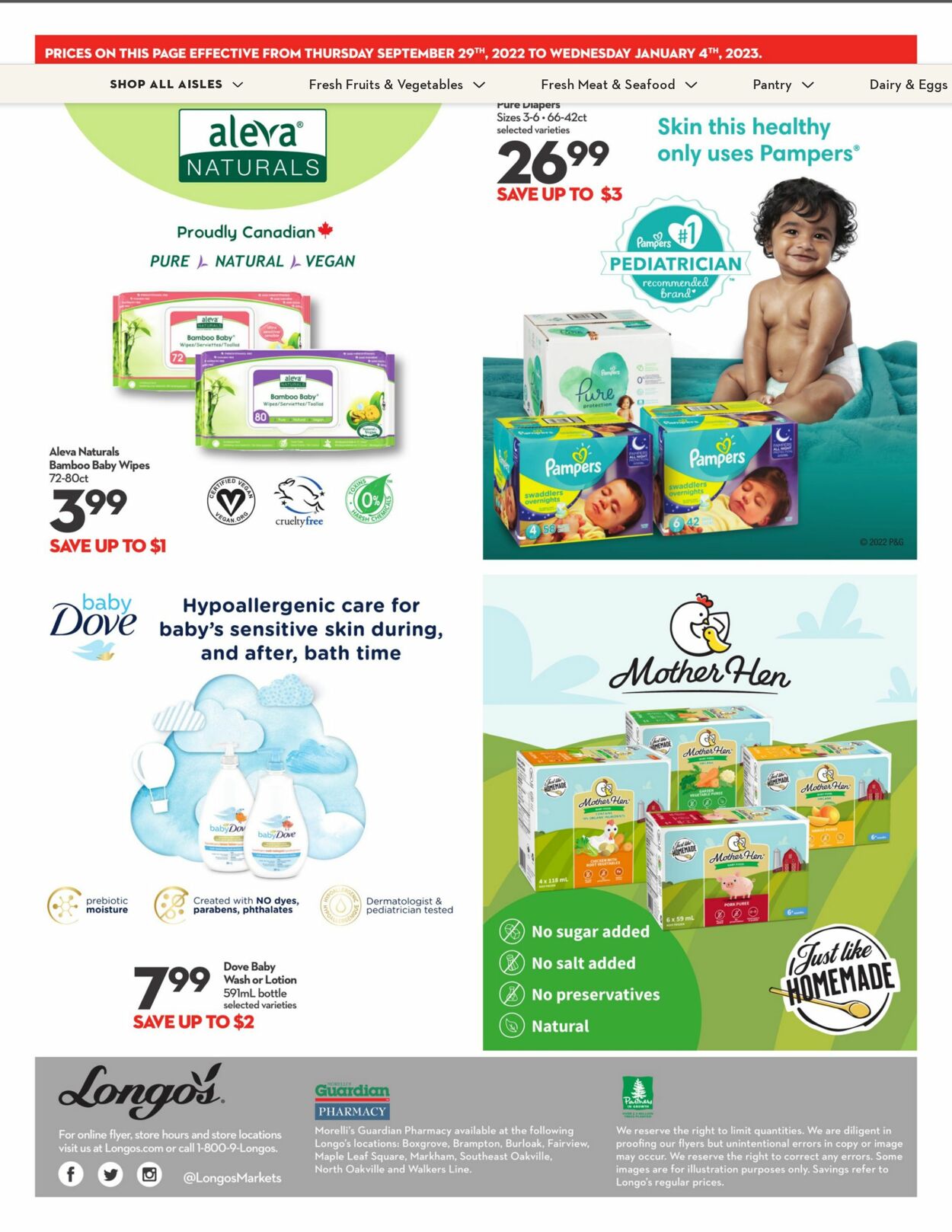 Longo's Flyer - 09/29-01/04/2023 (Page 3)