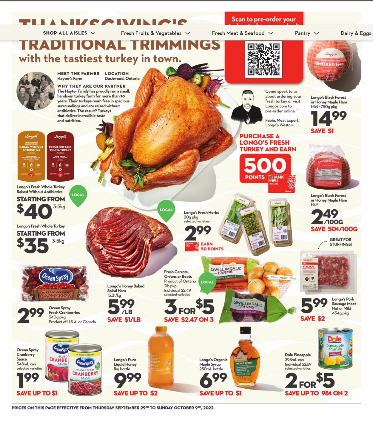 Longo's Flyer - 09/29-10/09/2022 (Page 3)