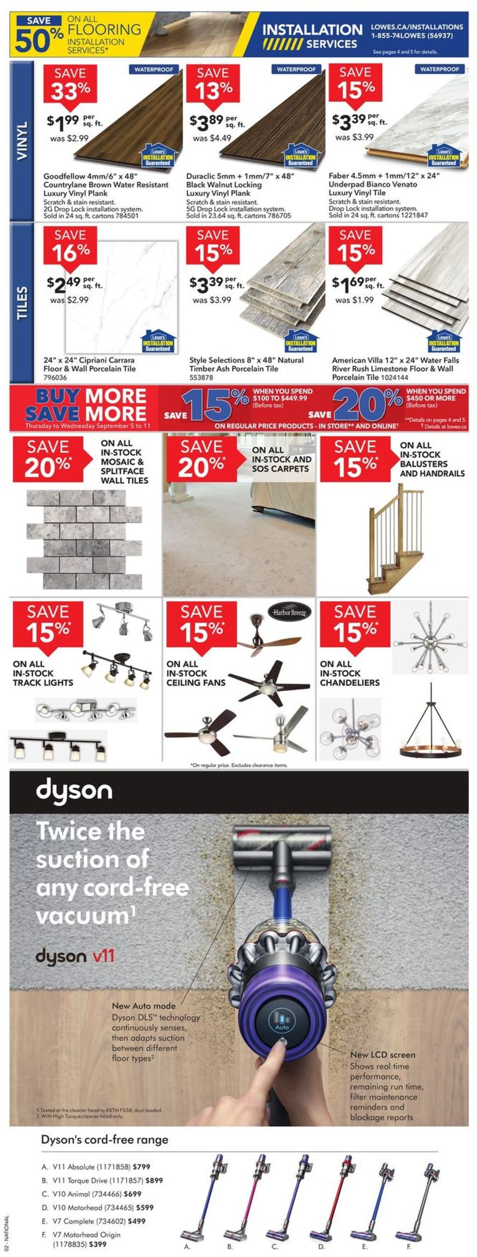 Lowes Flyer - 09/05-09/11/2019 (Page 2)
