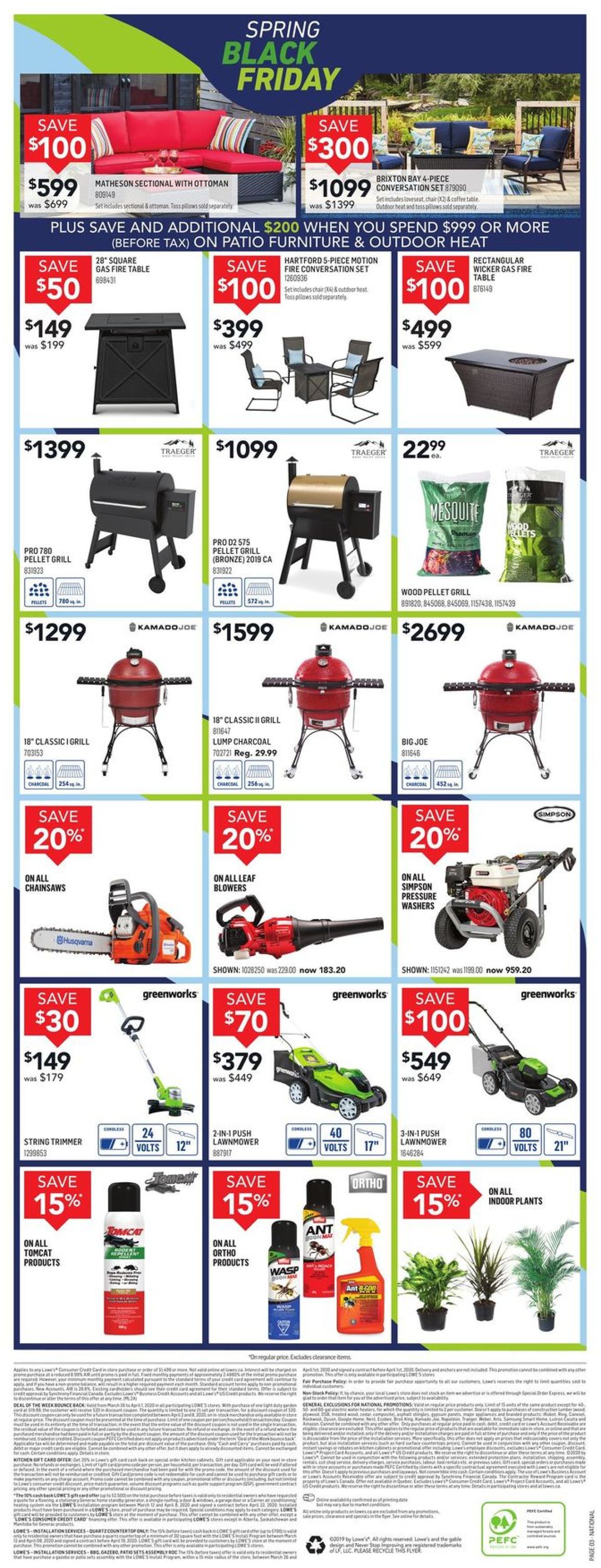 Lowes Flyer - 03/26-04/01/2020 (Page 3)