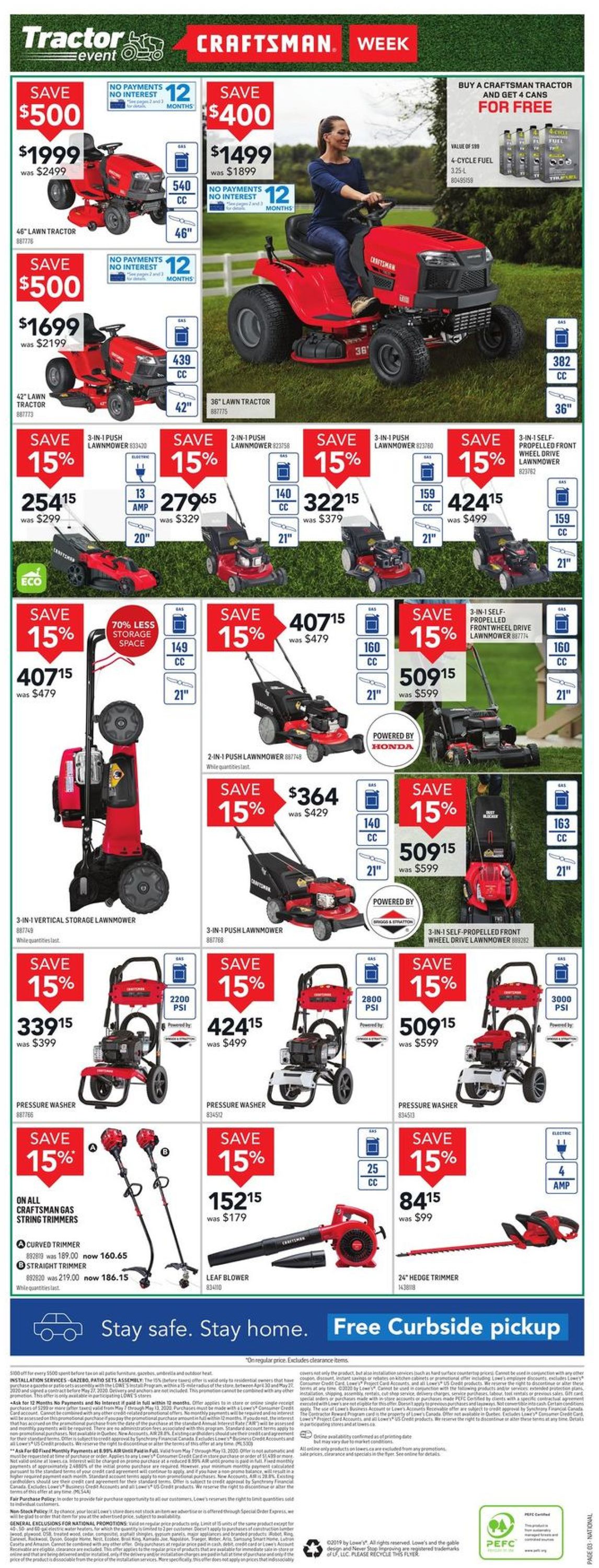Lowes Flyer - 05/07-05/13/2020 (Page 3)