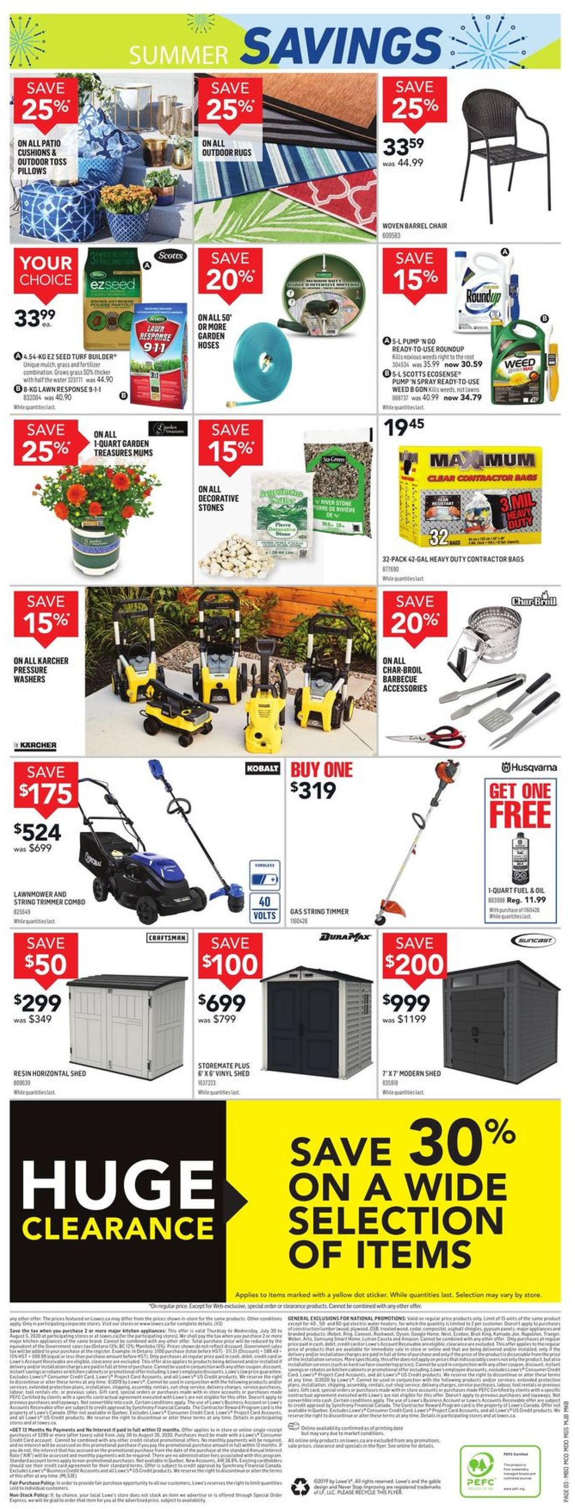 Lowes Flyer - 07/30-08/05/2020 (Page 4)