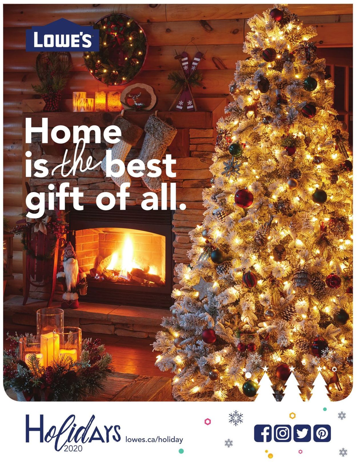 Lowes - Holidays 2020 Flyer - 10/08-12/25/2020
