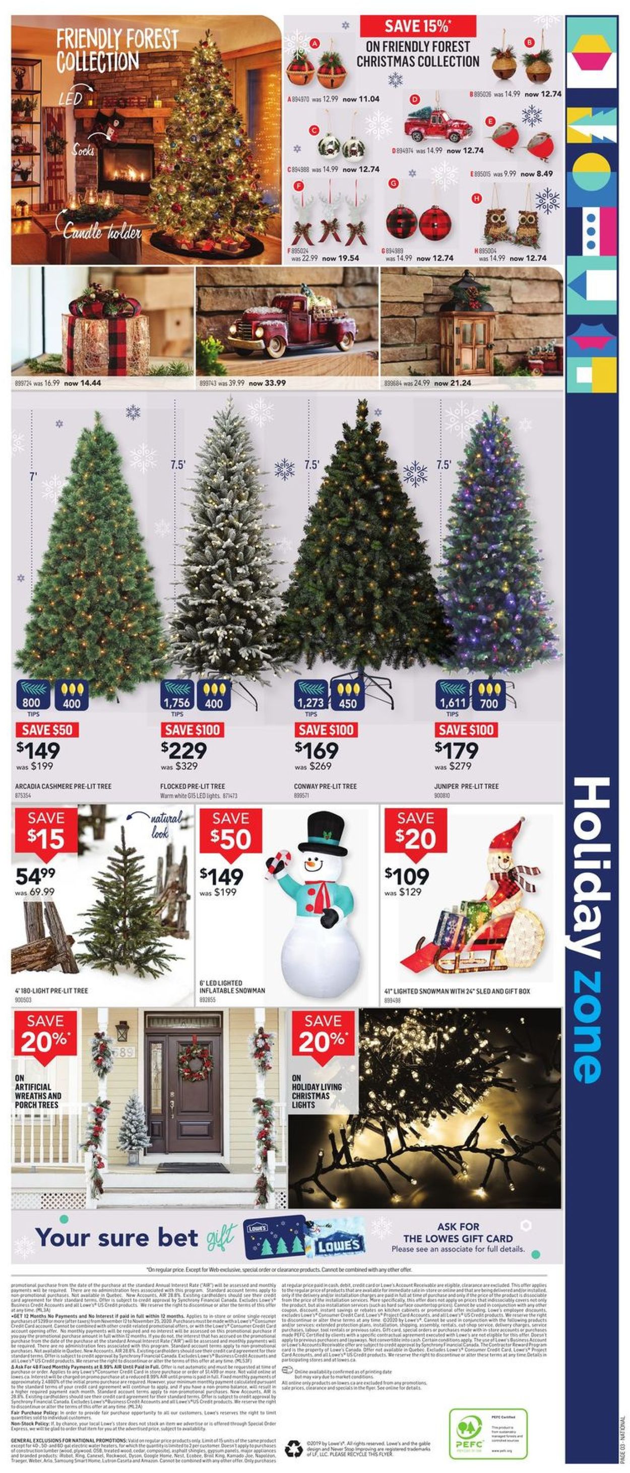 Lowes Flyer - 11/12-11/18/2020 (Page 3)
