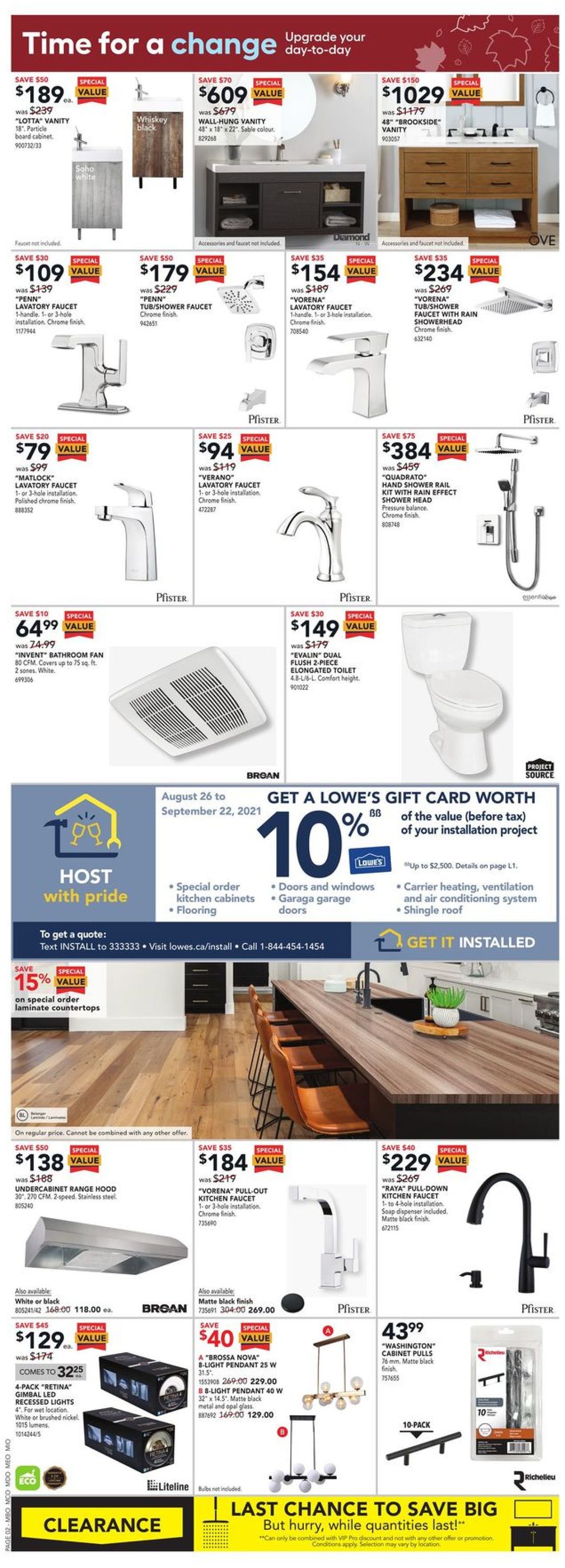 Lowes Flyer - 09/16-09/22/2021 (Page 3)