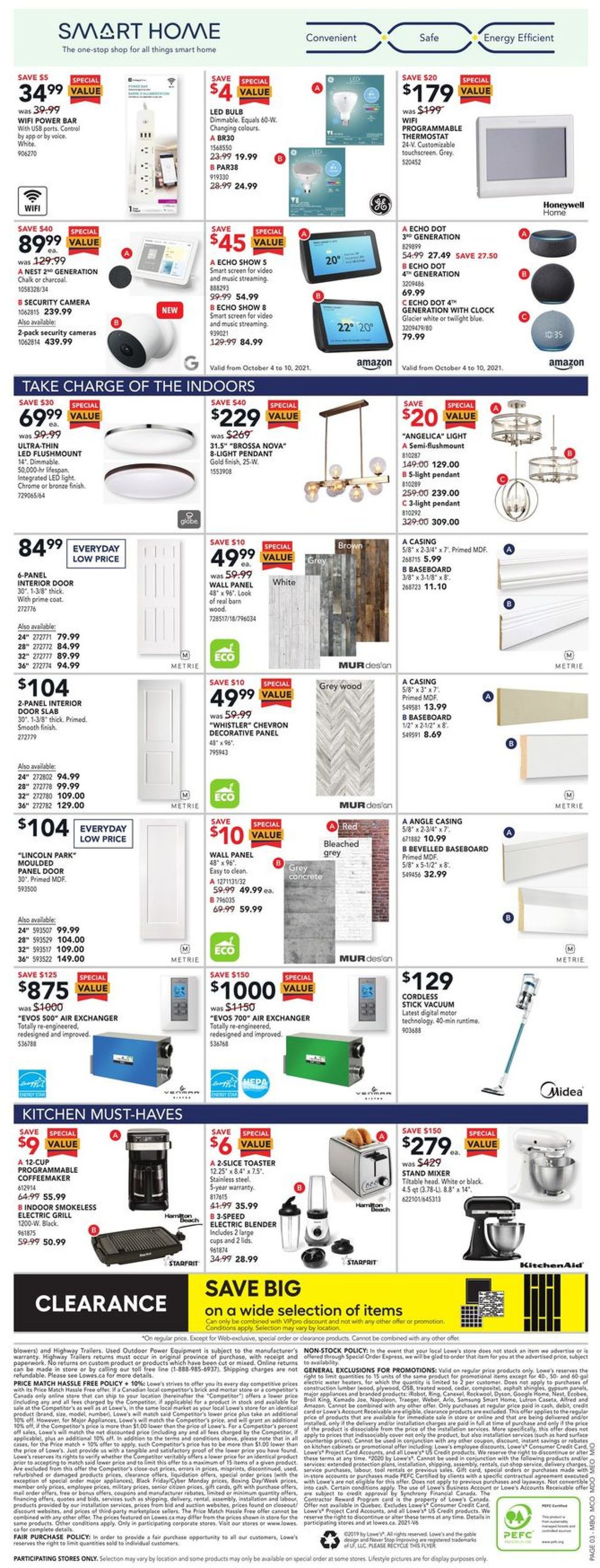 Lowes Flyer - 10/07-10/13/2021 (Page 4)