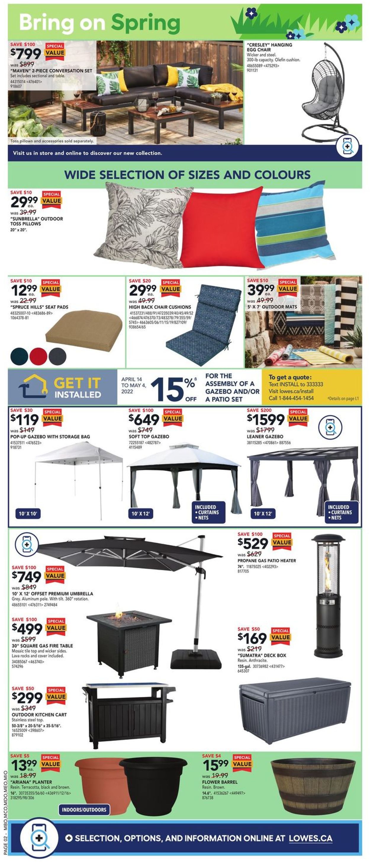 Lowes Flyer - 04/14-04/20/2022 (Page 3)
