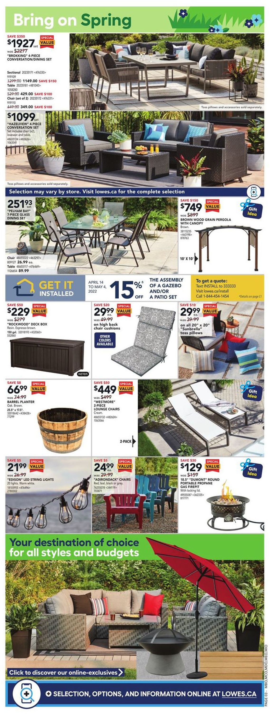 Lowes Flyer - 04/28-05/04/2022 (Page 5)