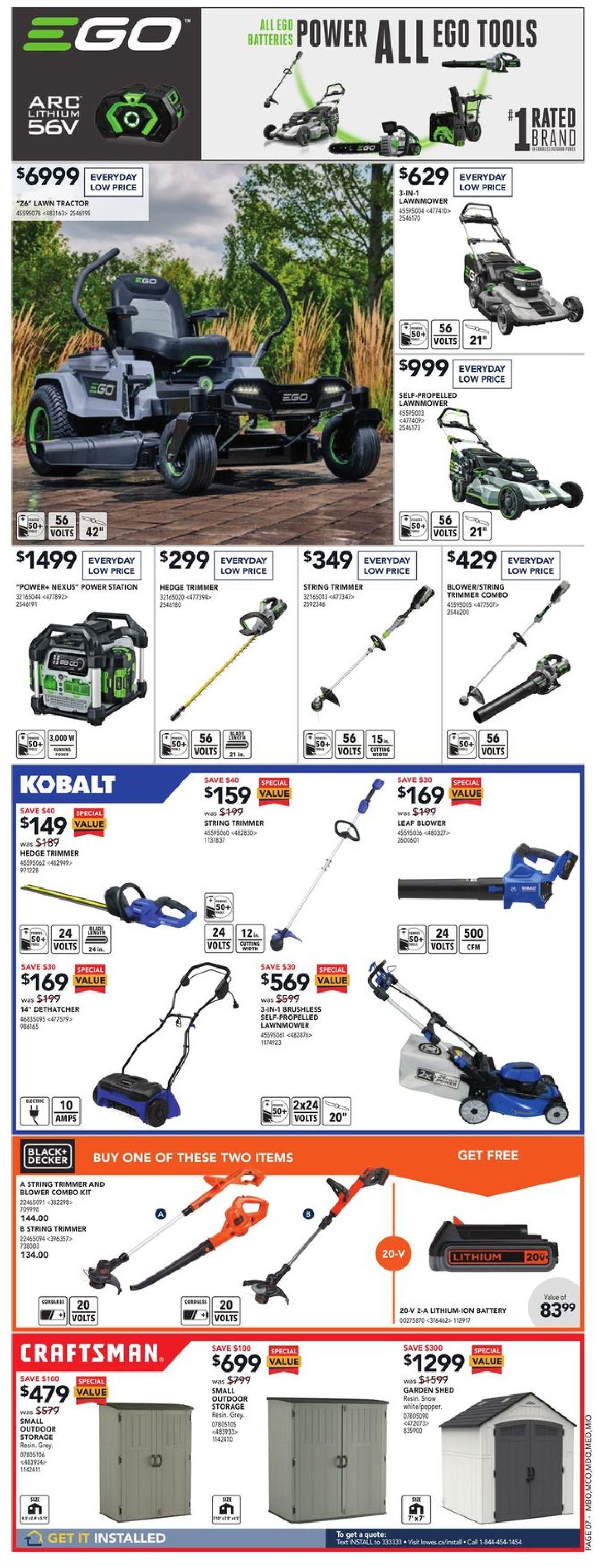 Lowes Flyer - 05/05-05/11/2022 (Page 8)
