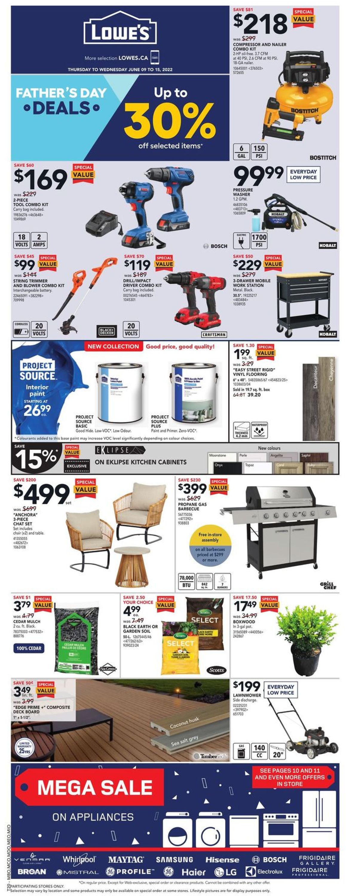 Lowes Flyer - 06/09-06/15/2022