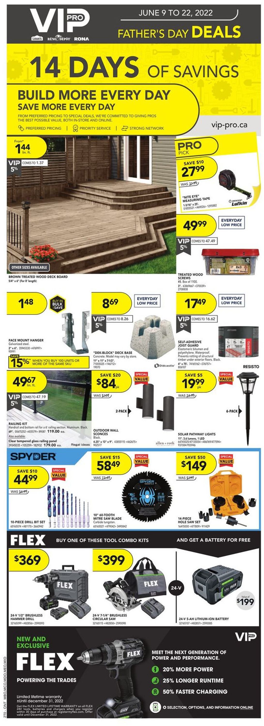 Lowes Flyer - 06/09-06/22/2022