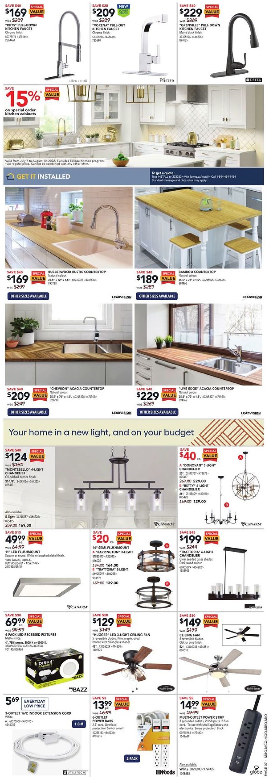 Lowes Flyer - 08/04-08/10/2022 (Page 9)