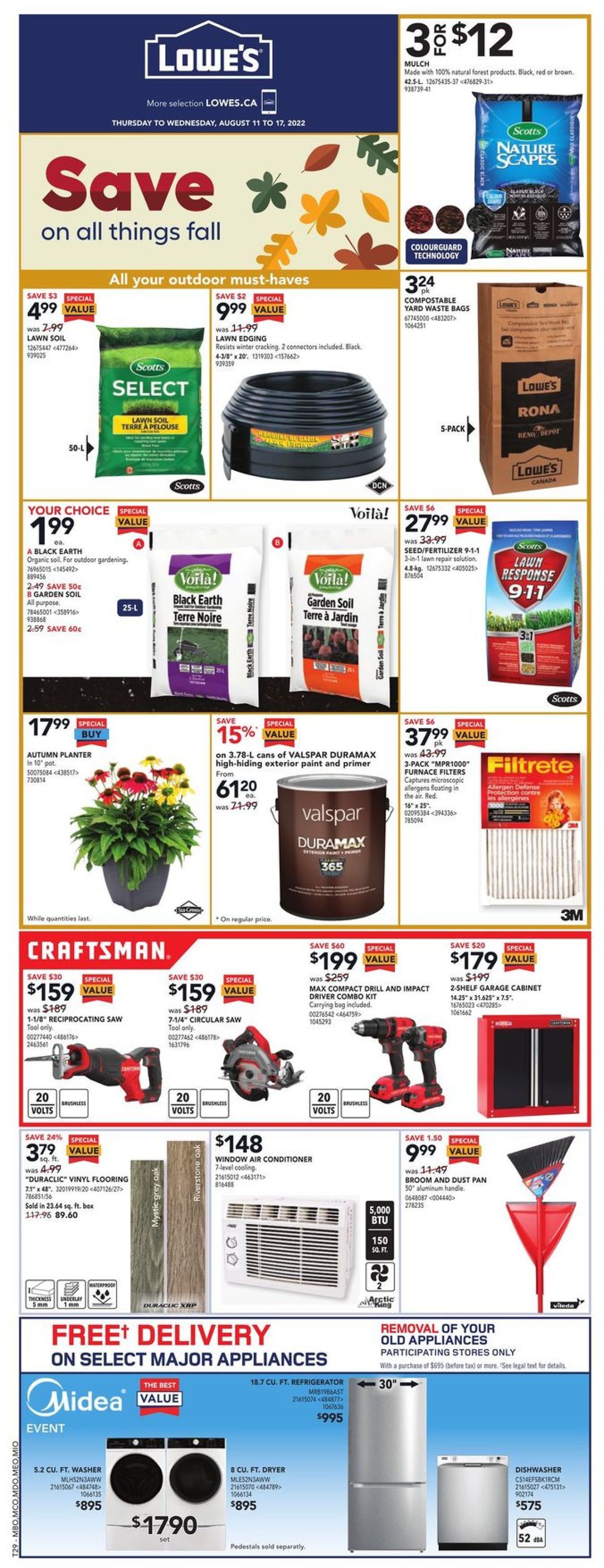 Lowes Flyer - 08/11-08/17/2022
