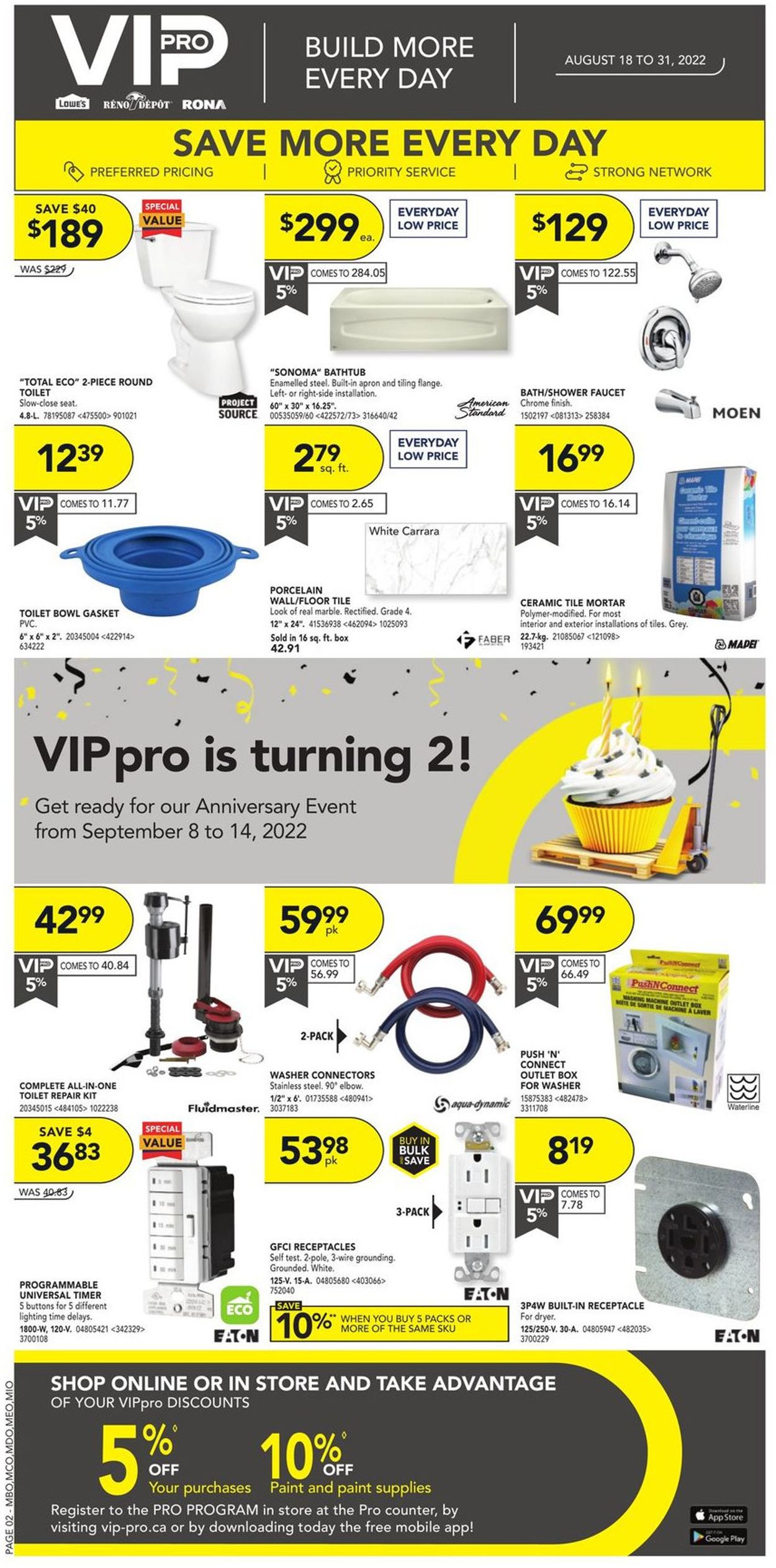 Lowes Flyer - 08/18-08/31/2022 (Page 3)