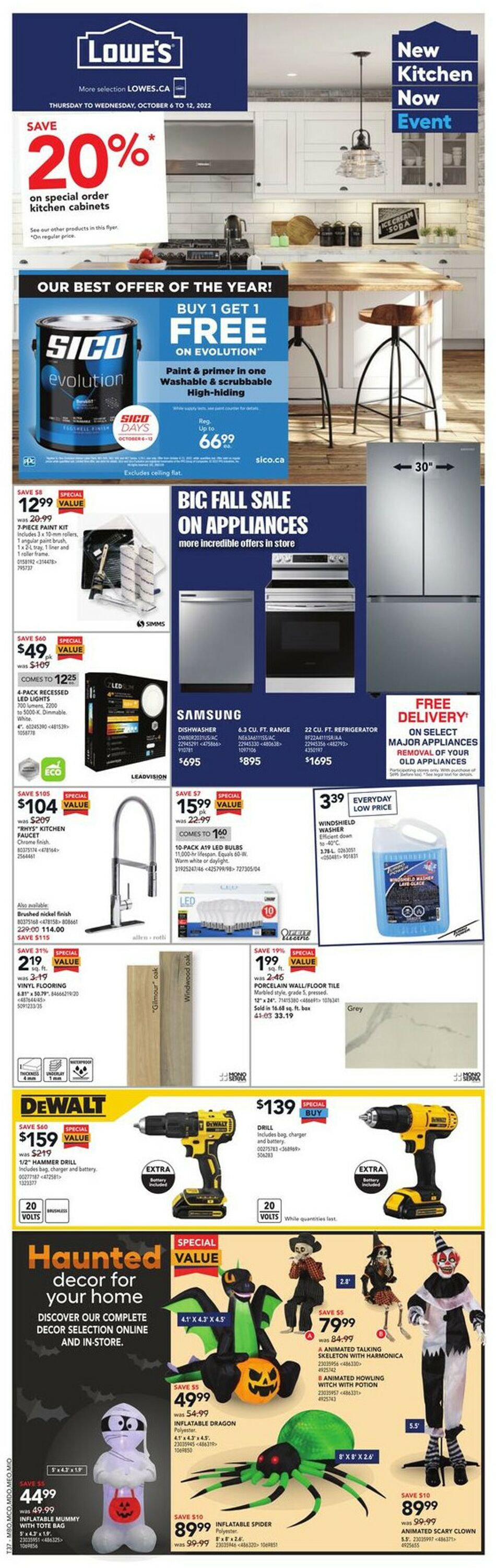Lowes Flyer - 10/06-10/12/2022