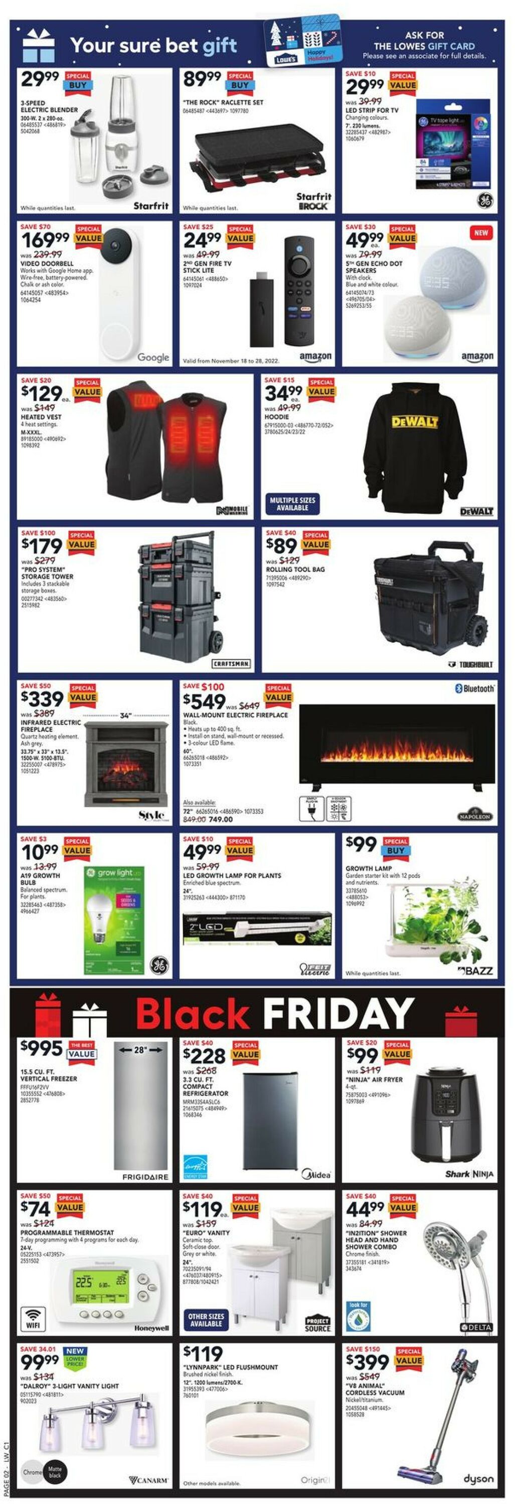 Lowes Flyer - 11/24-11/30/2022 (Page 3)