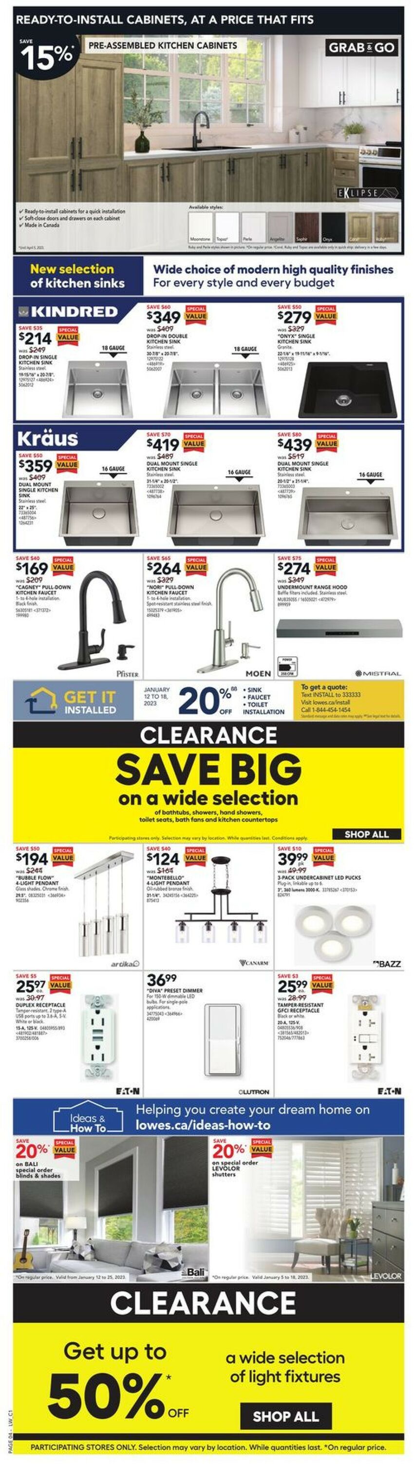Lowes Flyer - 01/12-01/18/2023 (Page 7)