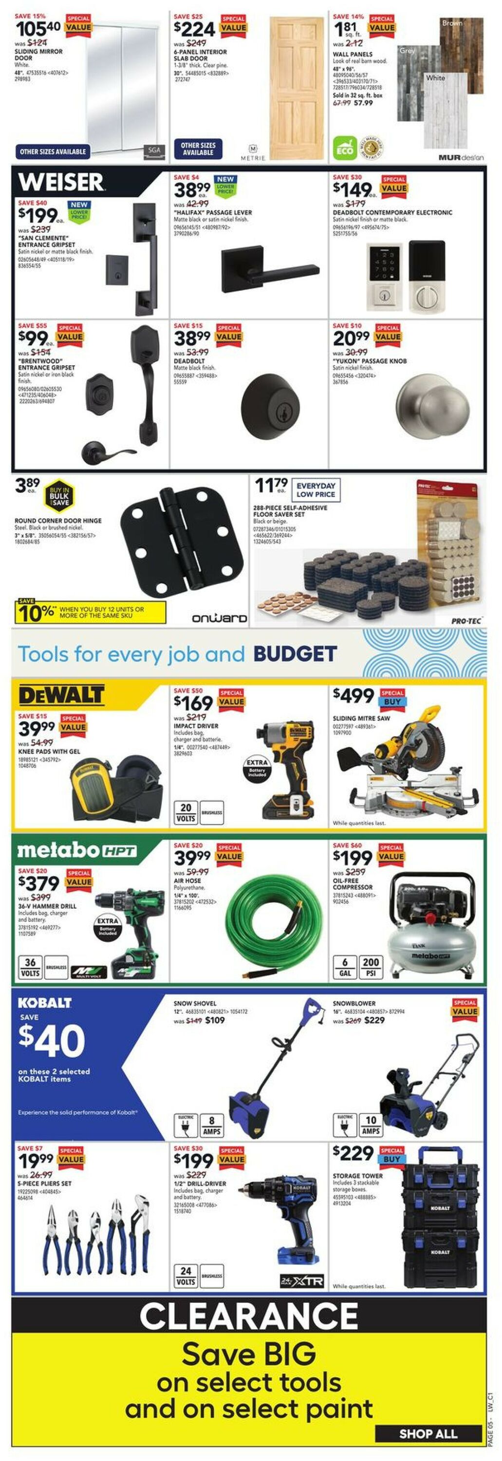 Lowes Flyer - 01/12-01/18/2023 (Page 8)