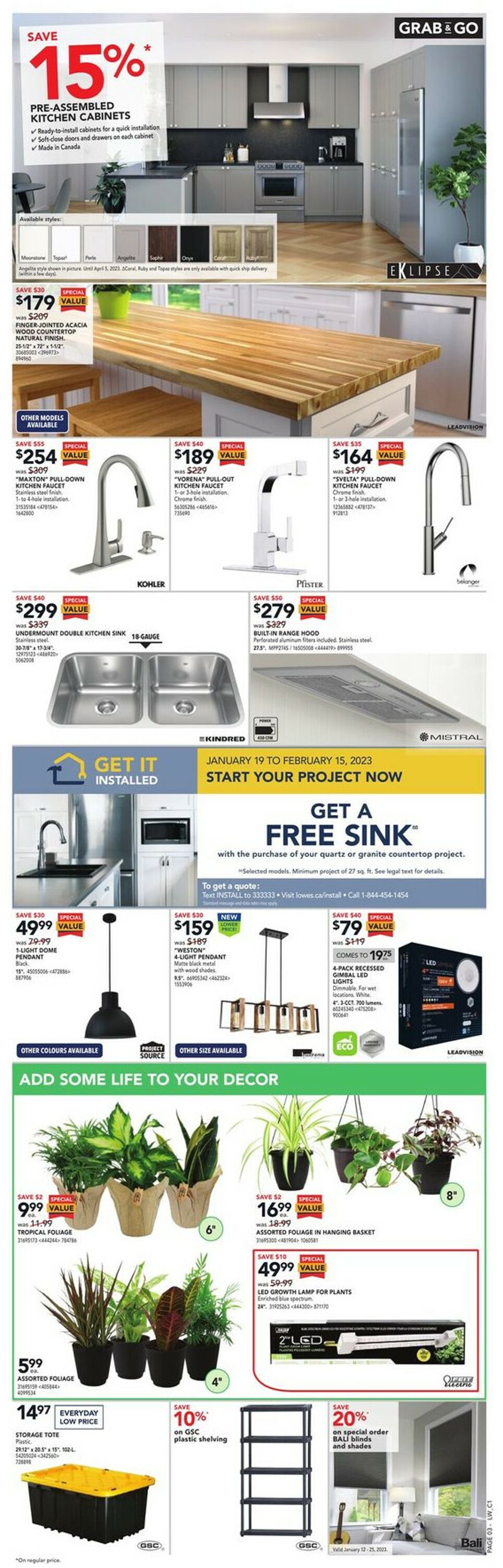 Lowes Flyer - 01/19-01/25/2023 (Page 5)