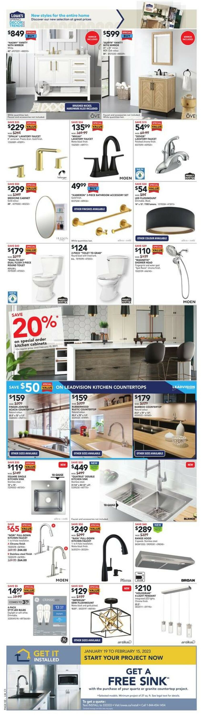 Lowes Flyer - 02/02-02/08/2023 (Page 3)
