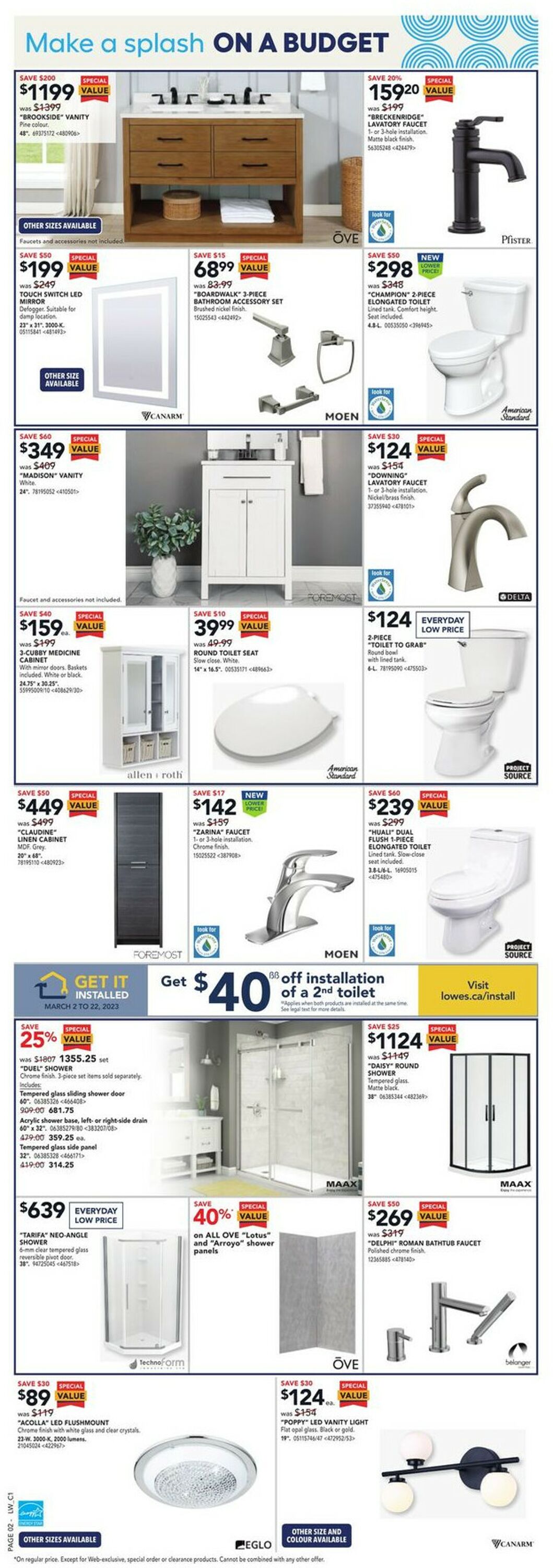 Lowes Flyer - 03/09-03/15/2023 (Page 3)
