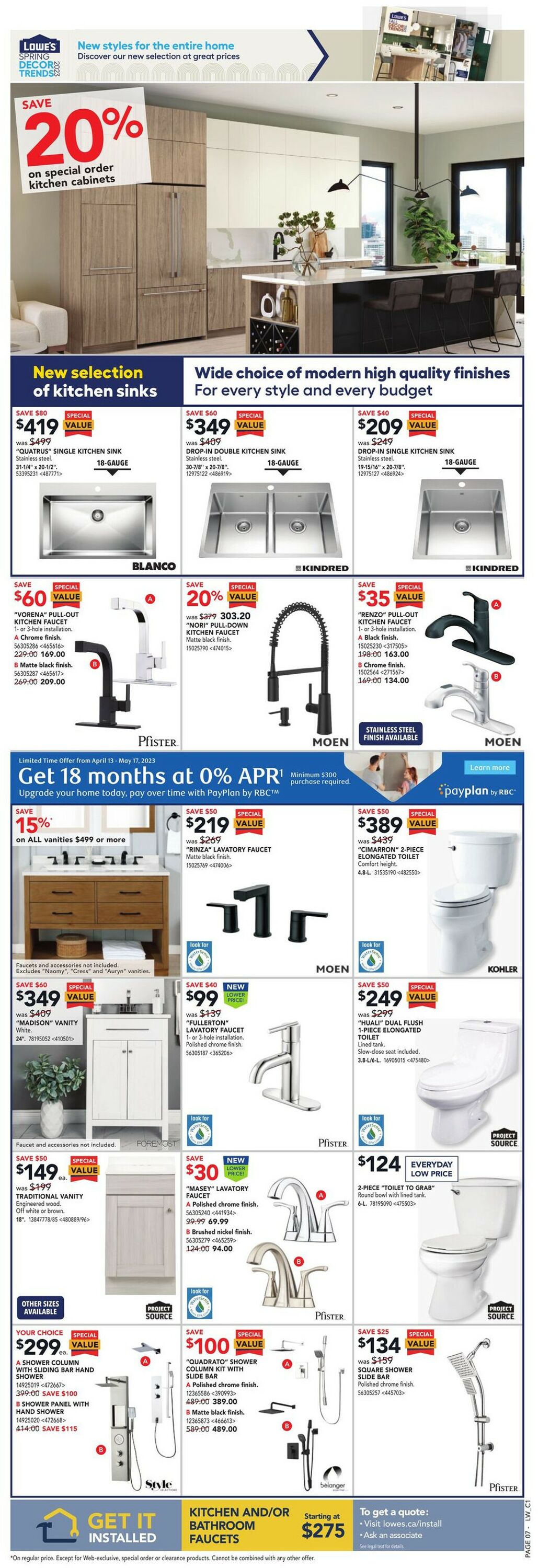 Lowes Flyer - 04/13-04/19/2023 (Page 8)