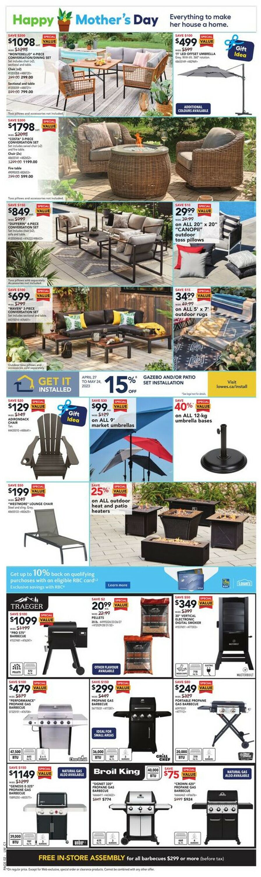 Lowes Flyer - 05/11-05/17/2023 (Page 3)