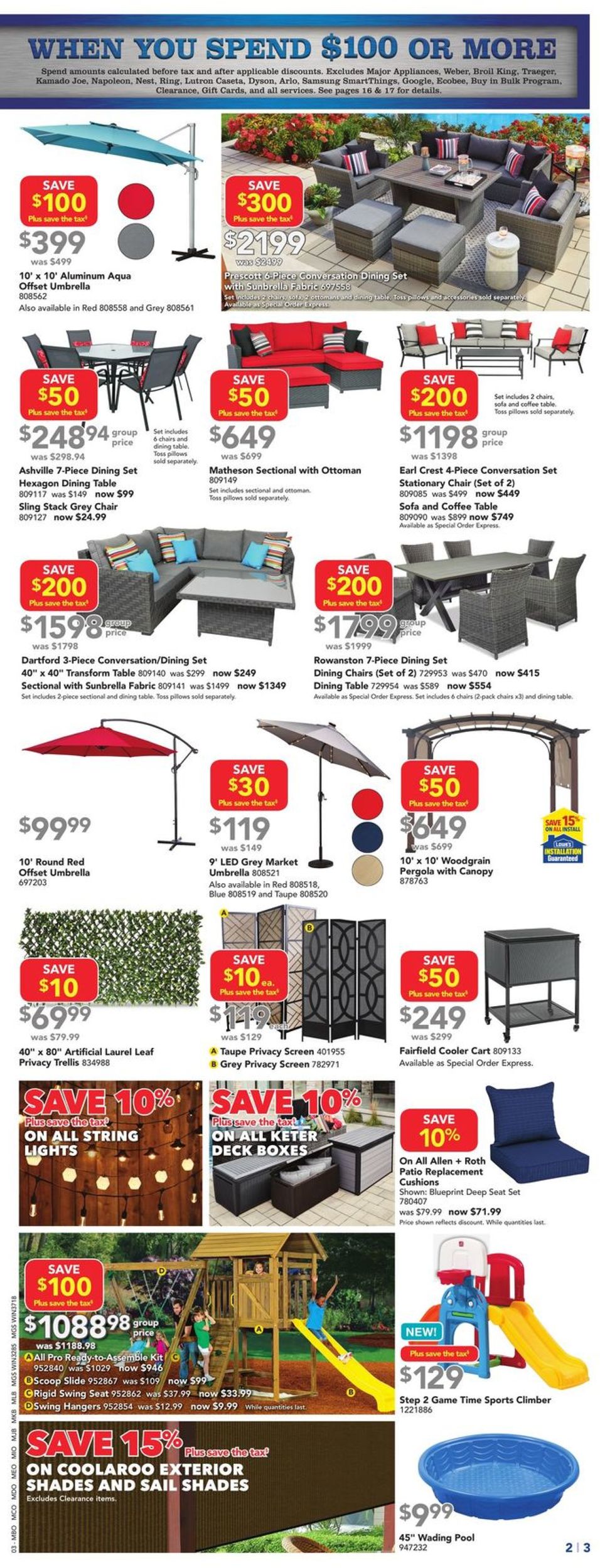 Lowes Flyer - 05/16-05/22/2019 (Page 3)