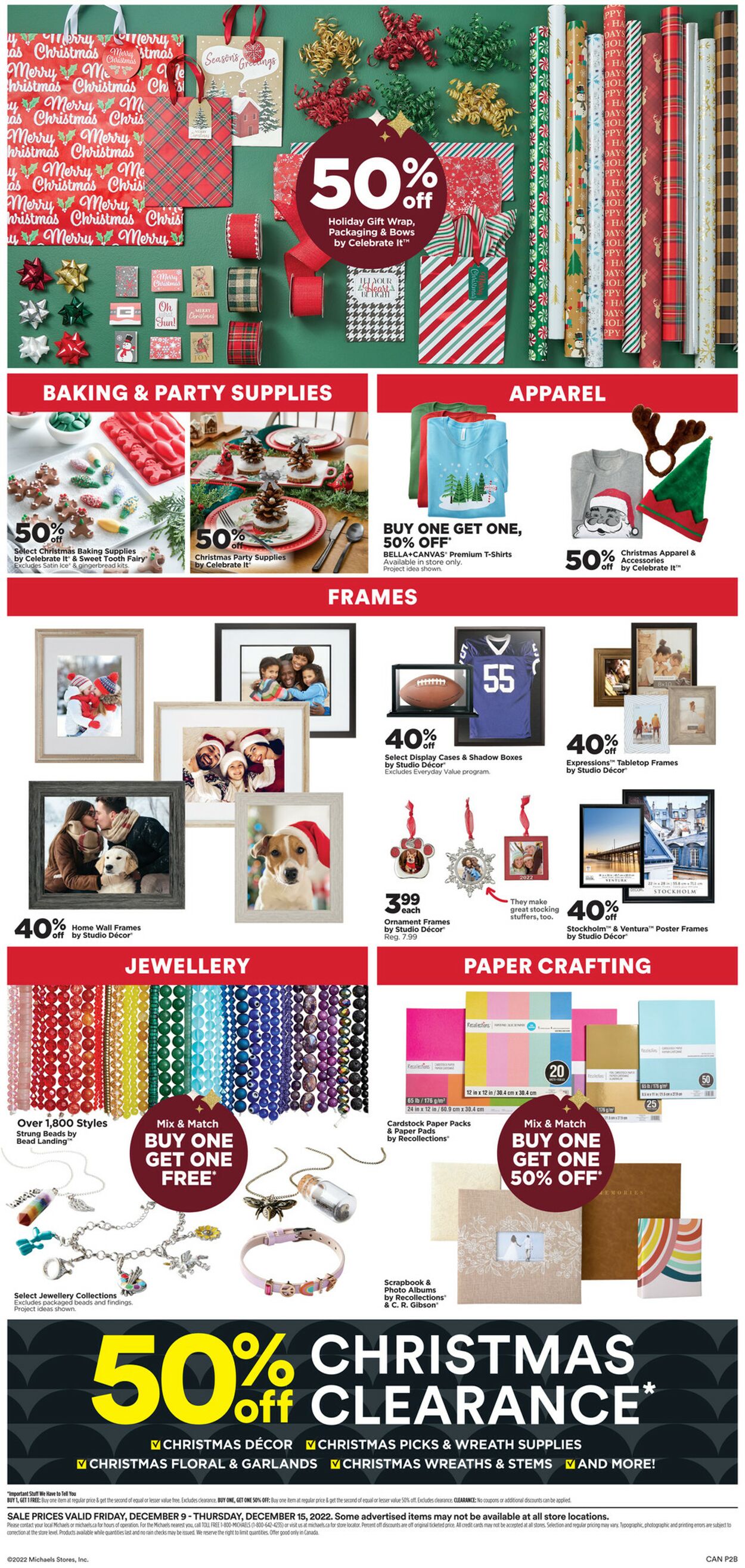 Michaels Flyer - 12/09-12/15/2022 (Page 2)
