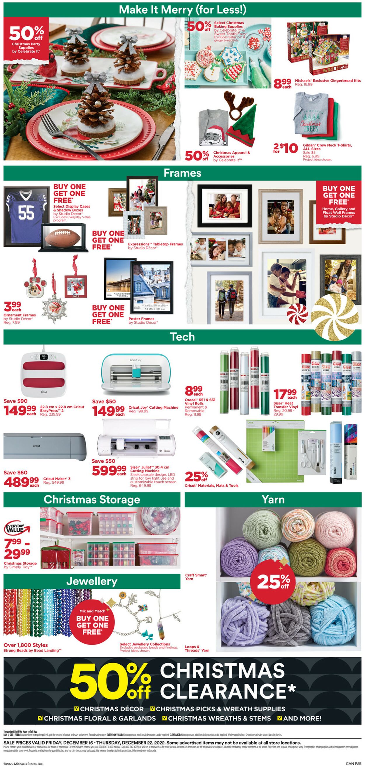 Michaels Flyer - 12/16-12/22/2022 (Page 2)