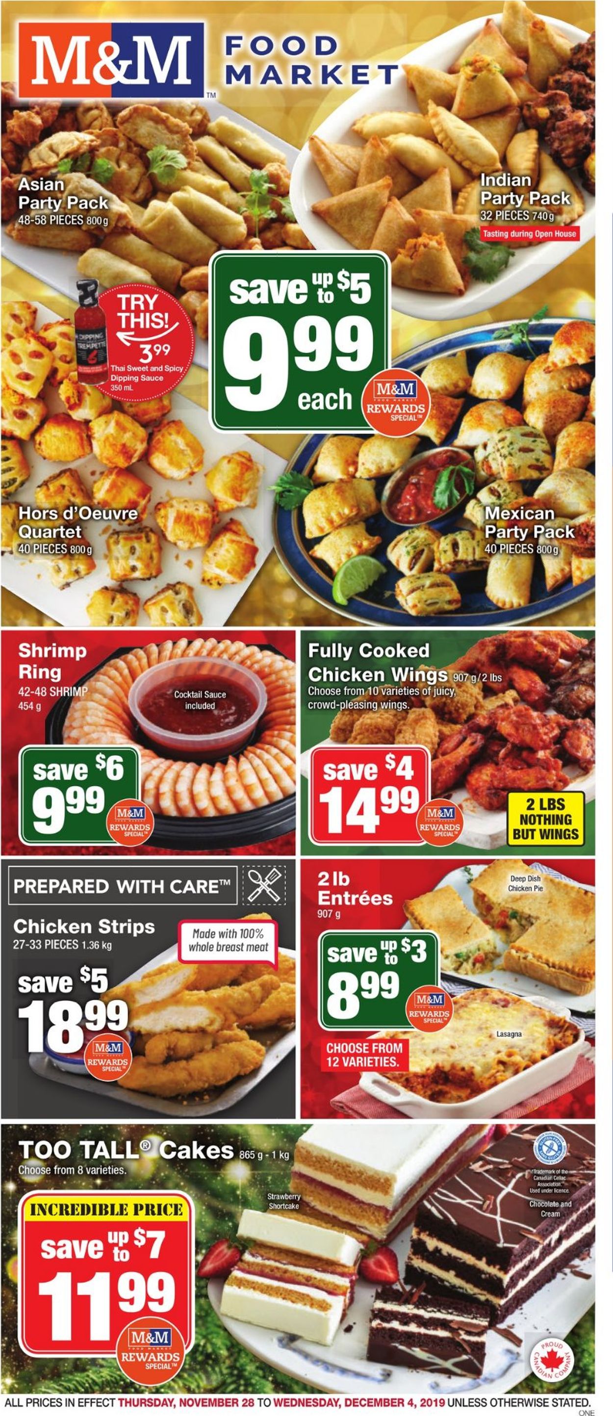 M&M Food Market Flyer - 11/28-12/04/2019