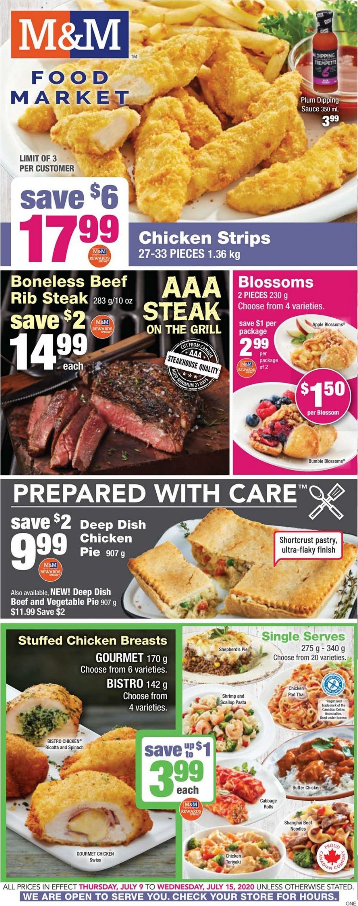 M&M Food Market Flyer - 07/09-07/15/2020