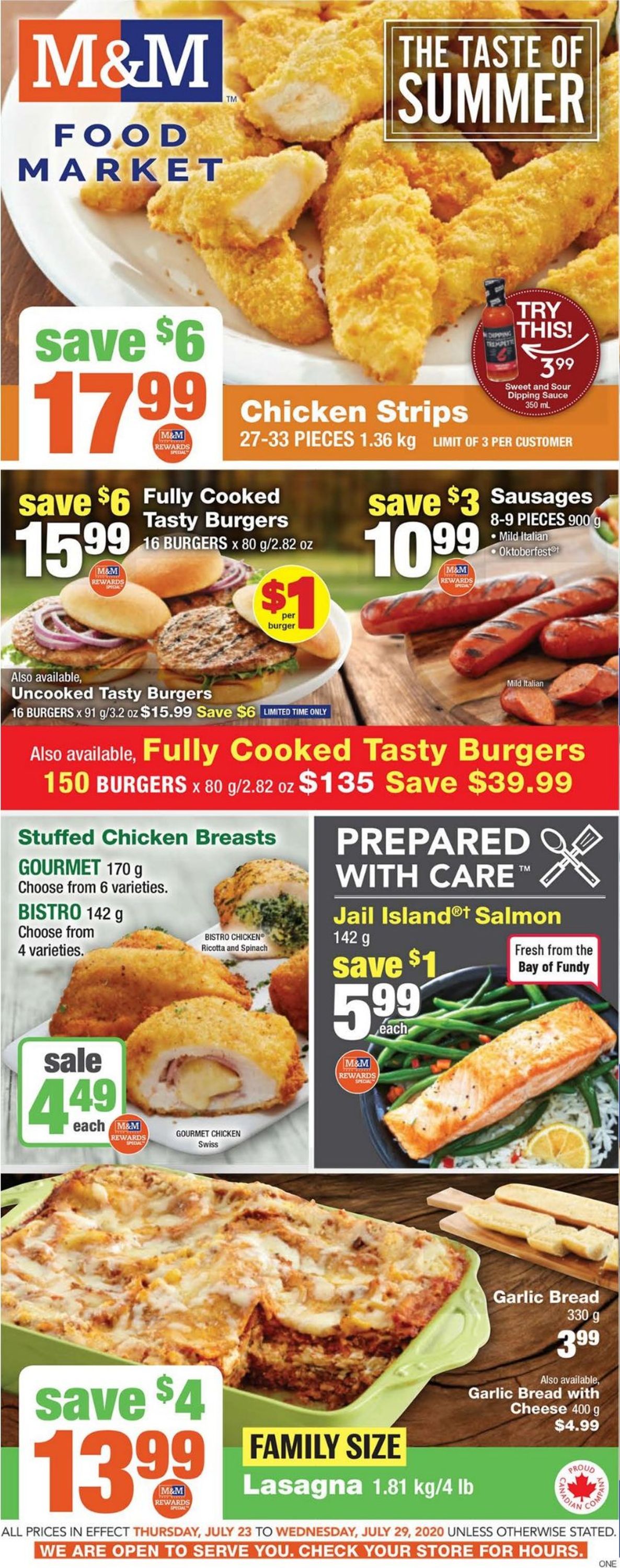 M&M Food Market Flyer - 07/23-07/29/2020