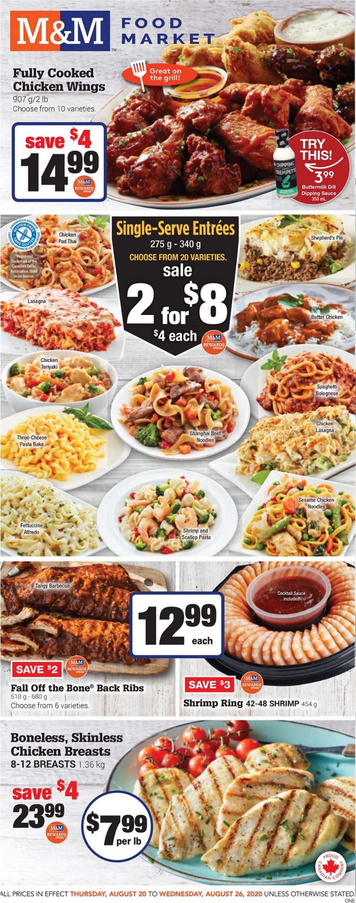 M&M Food Market Flyer - 08/20-08/26/2020