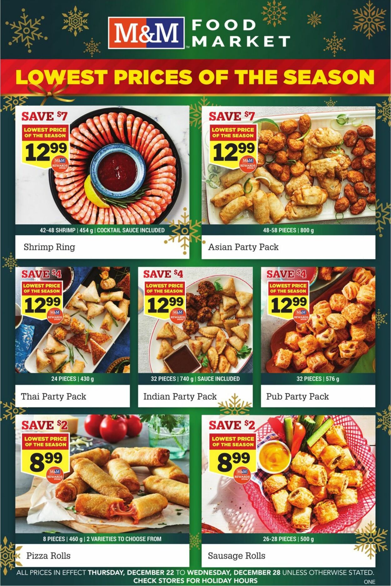 M&M Food Market Flyer - 12/22-12/28/2022