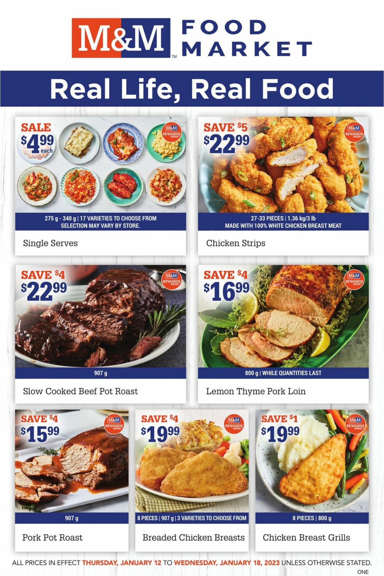 M&M Food Market Flyer - 01/12-01/18/2023