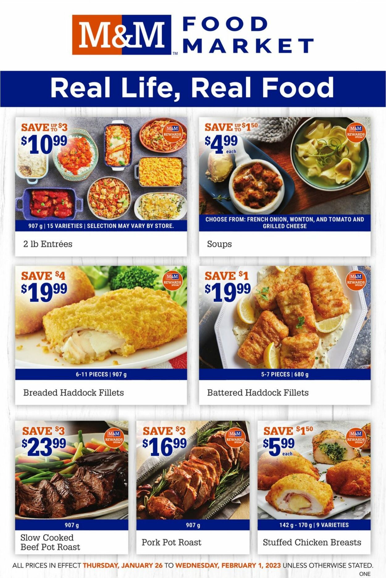 M&M Food Market Flyer - 01/26-02/01/2023