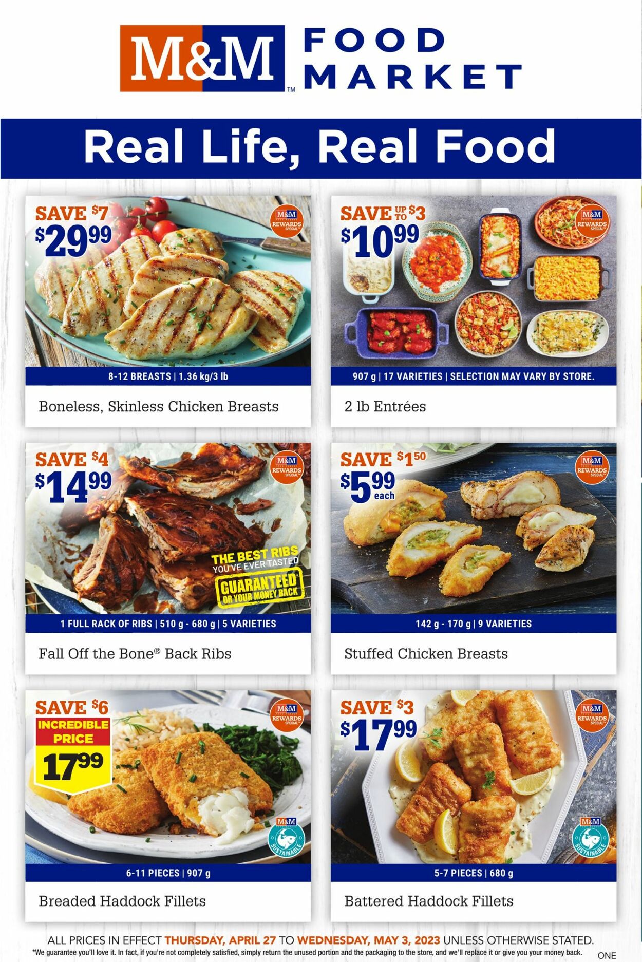 M&M Food Market Flyer - 04/27-05/03/2023
