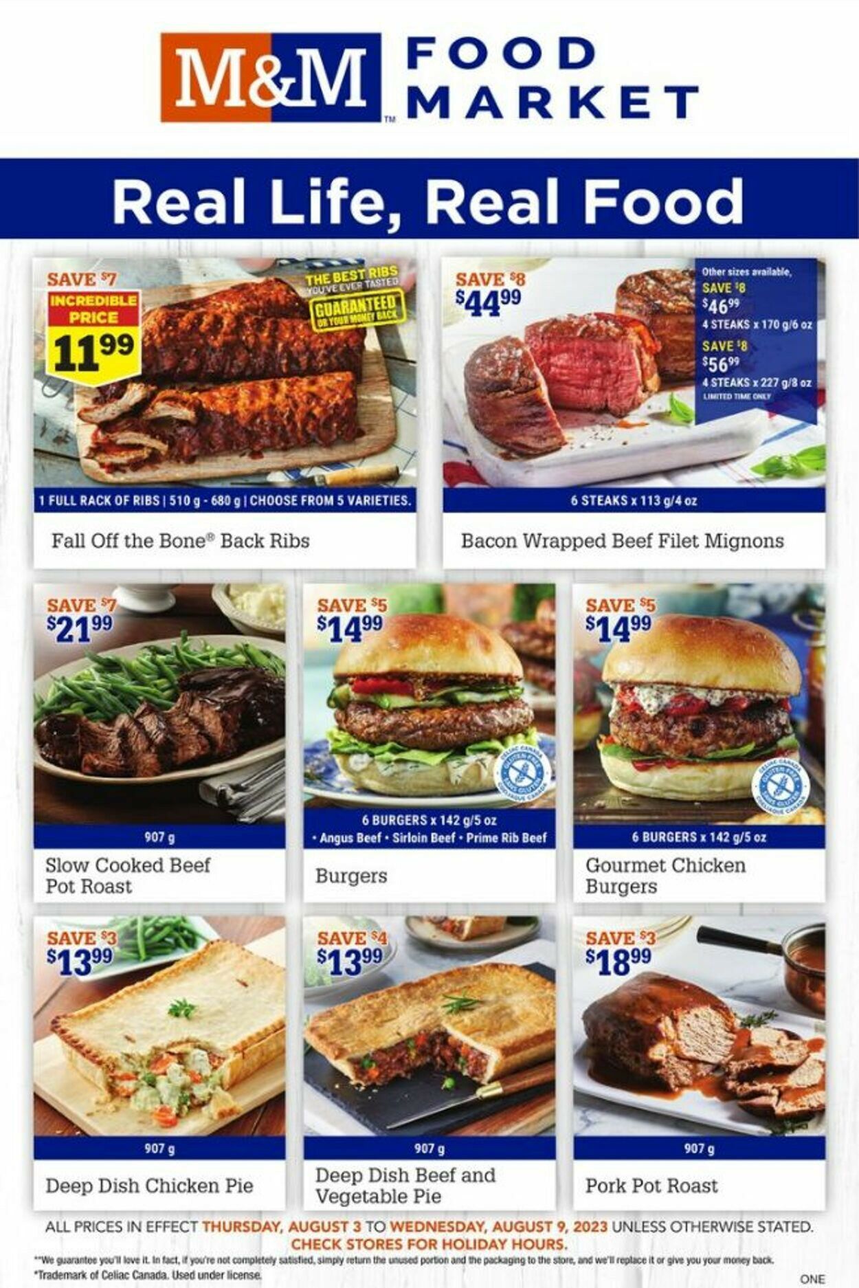 M&M Food Market Flyer - 08/03-08/09/2023