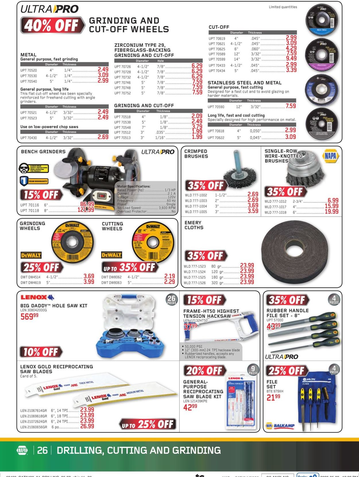 NAPA Auto Parts Flyer - 07/01-08/31/2020 (Page 26)