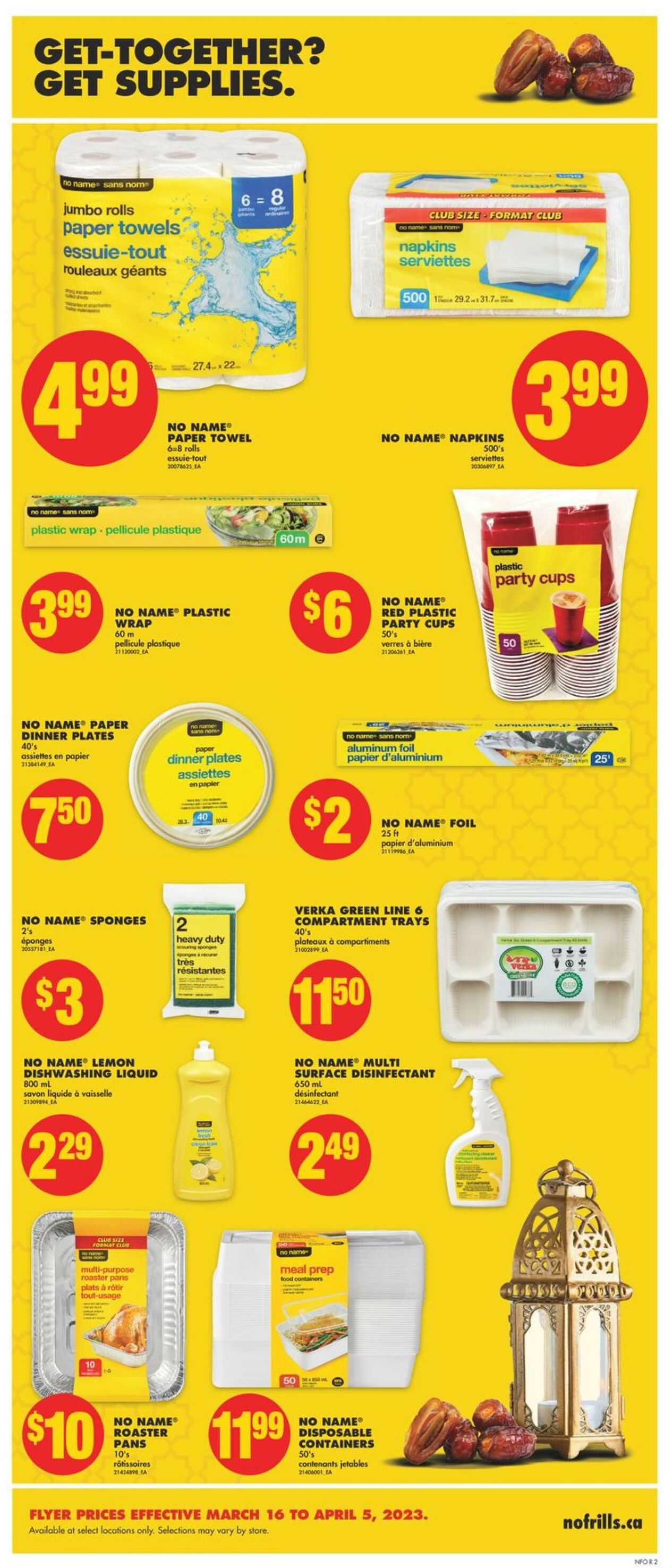 No Frills Flyer - 03/16-04/05/2023 (Page 2)