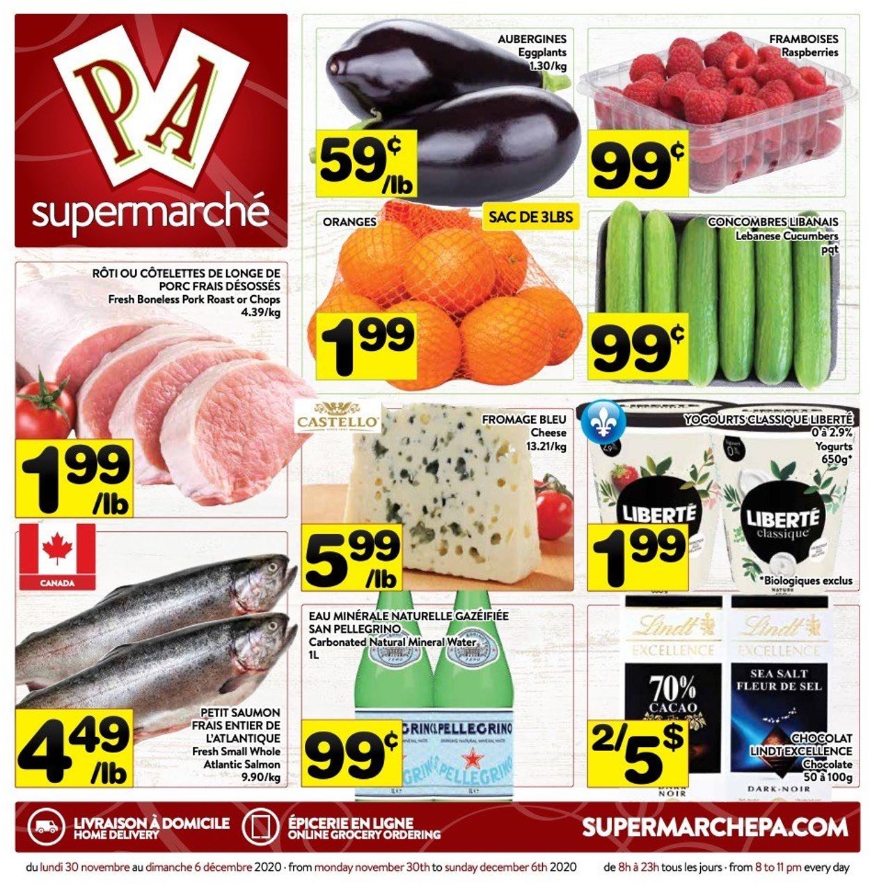PA Supermarché - Cyber Monday 2020 Flyer - 11/30-12/06/2020