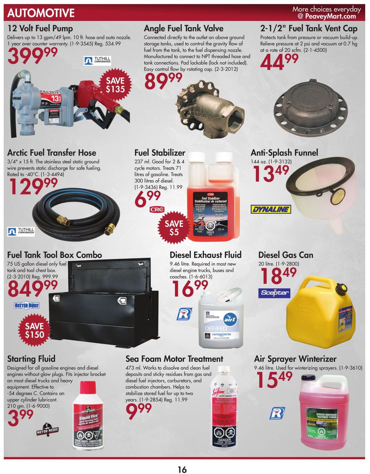 Peavey Mart Flyer - 08/23-09/24/2019 (Page 16)