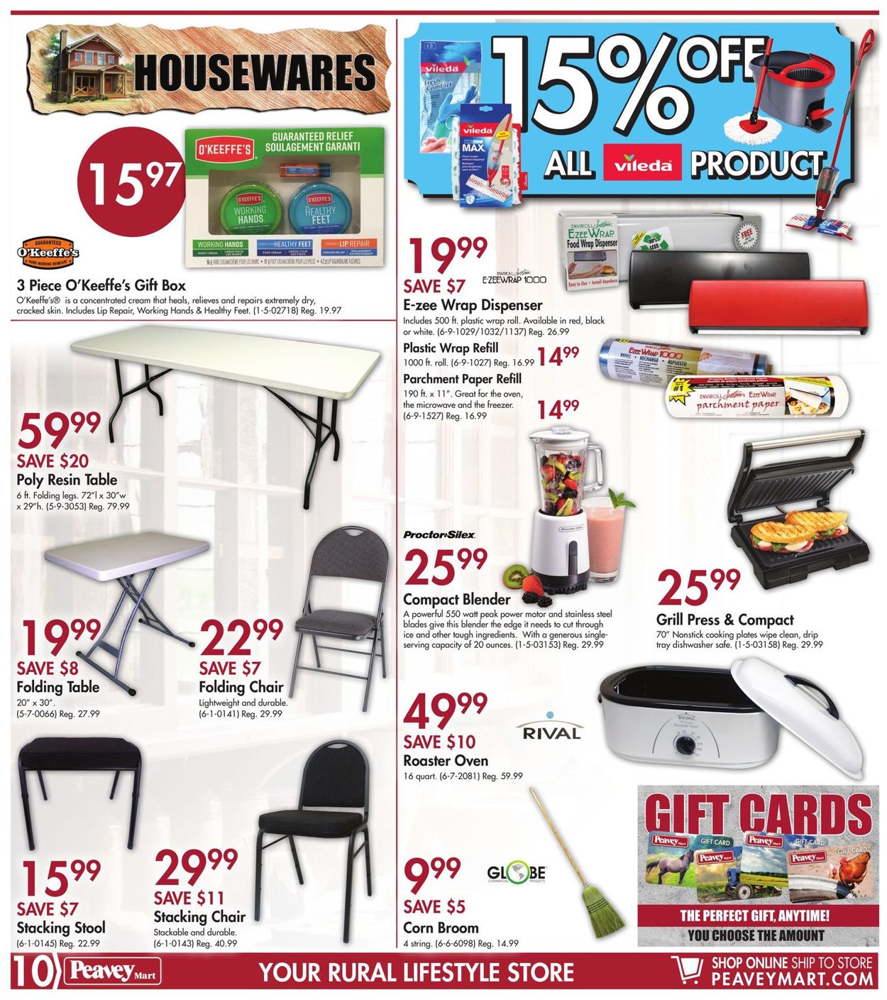Peavey Mart Flyer - 11/22-12/01/2019 (Page 10)