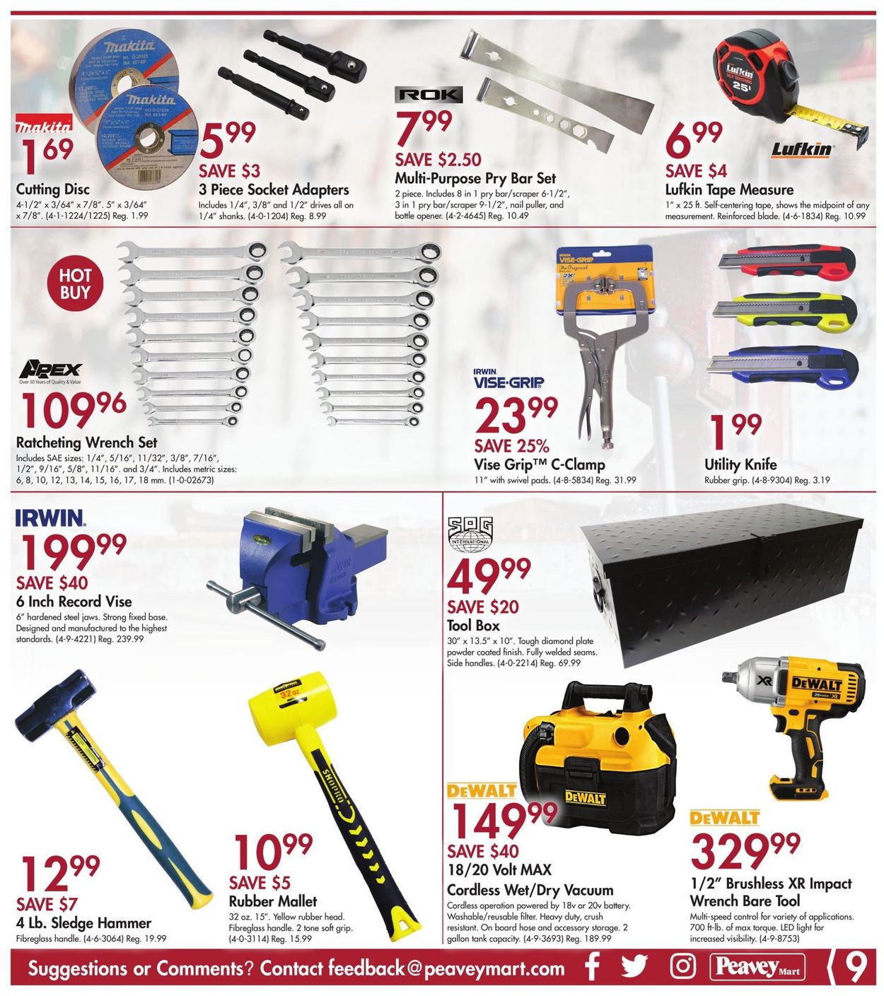 Peavey Mart Flyer - 09/10-09/20/2020 (Page 9)