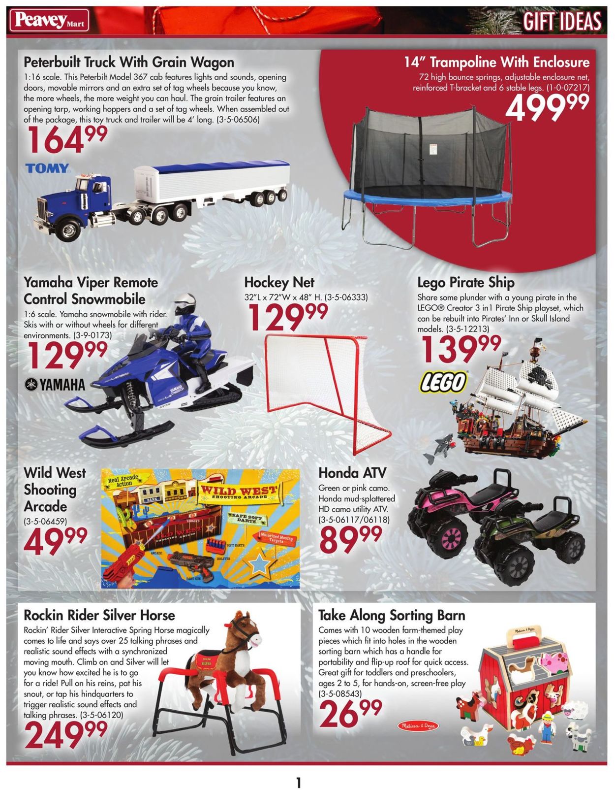 Peavey Mart Gift Book - Christmas 2020 Flyer - 11/06-12/25/2020 (Page 2)