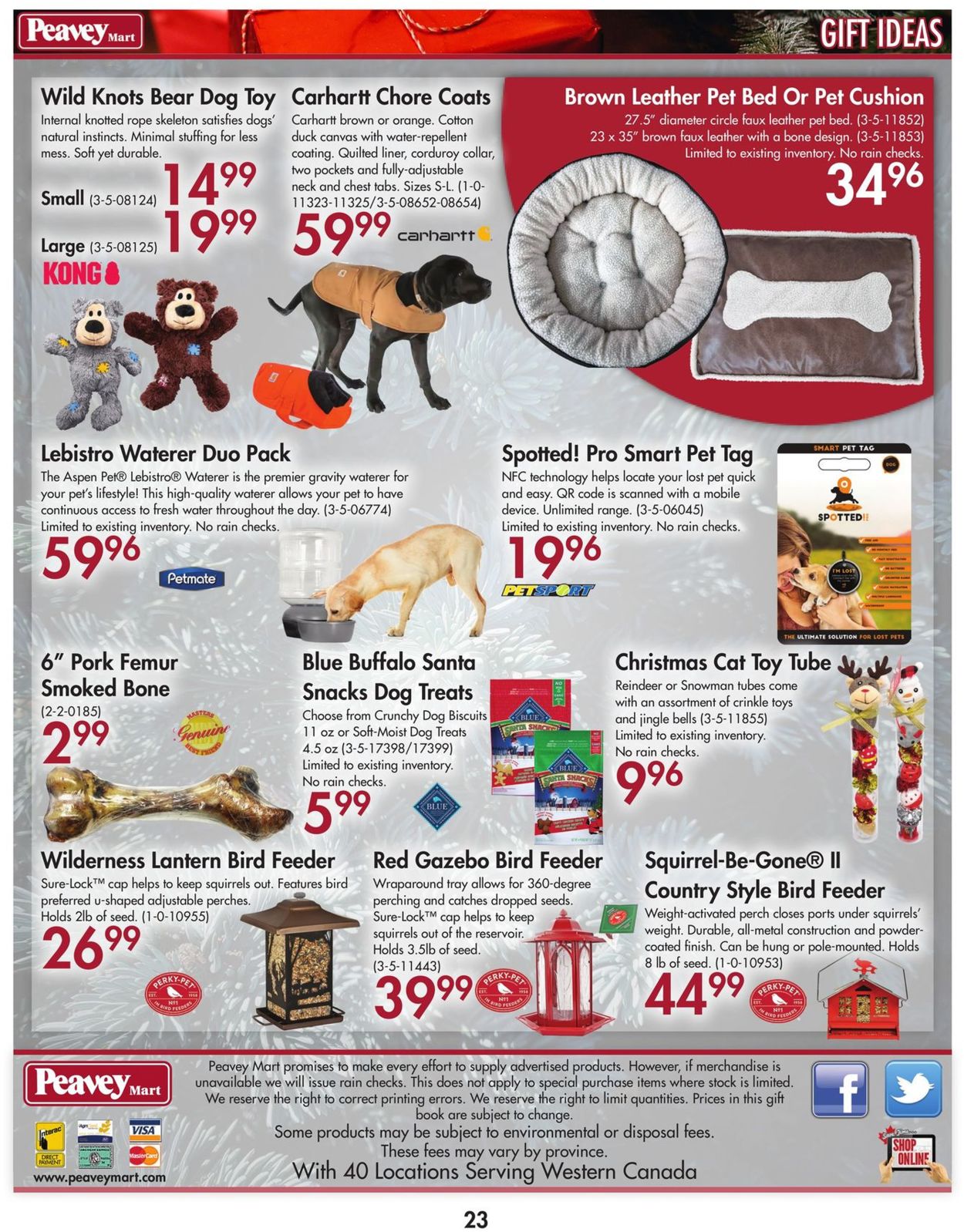 Peavey Mart Gift Book - Christmas 2020 Flyer - 11/06-12/25/2020 (Page 24)