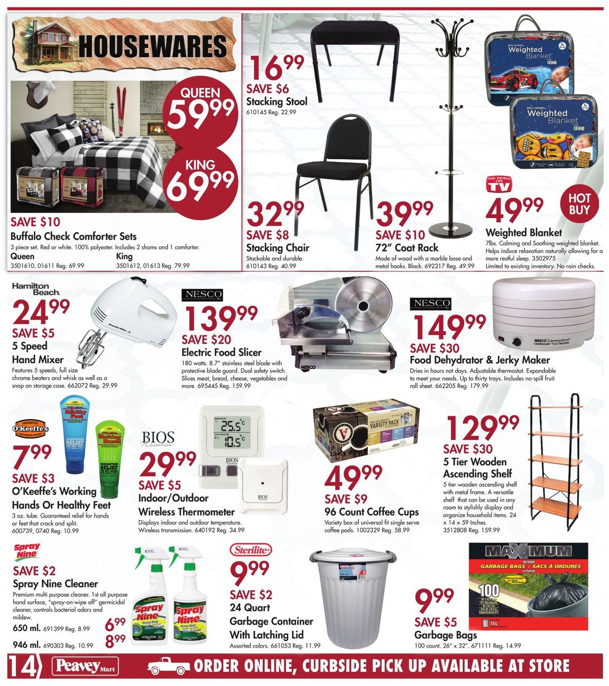 Peavey Mart - Christmas 2020 Flyer - 11/05-11/11/2020 (Page 20)
