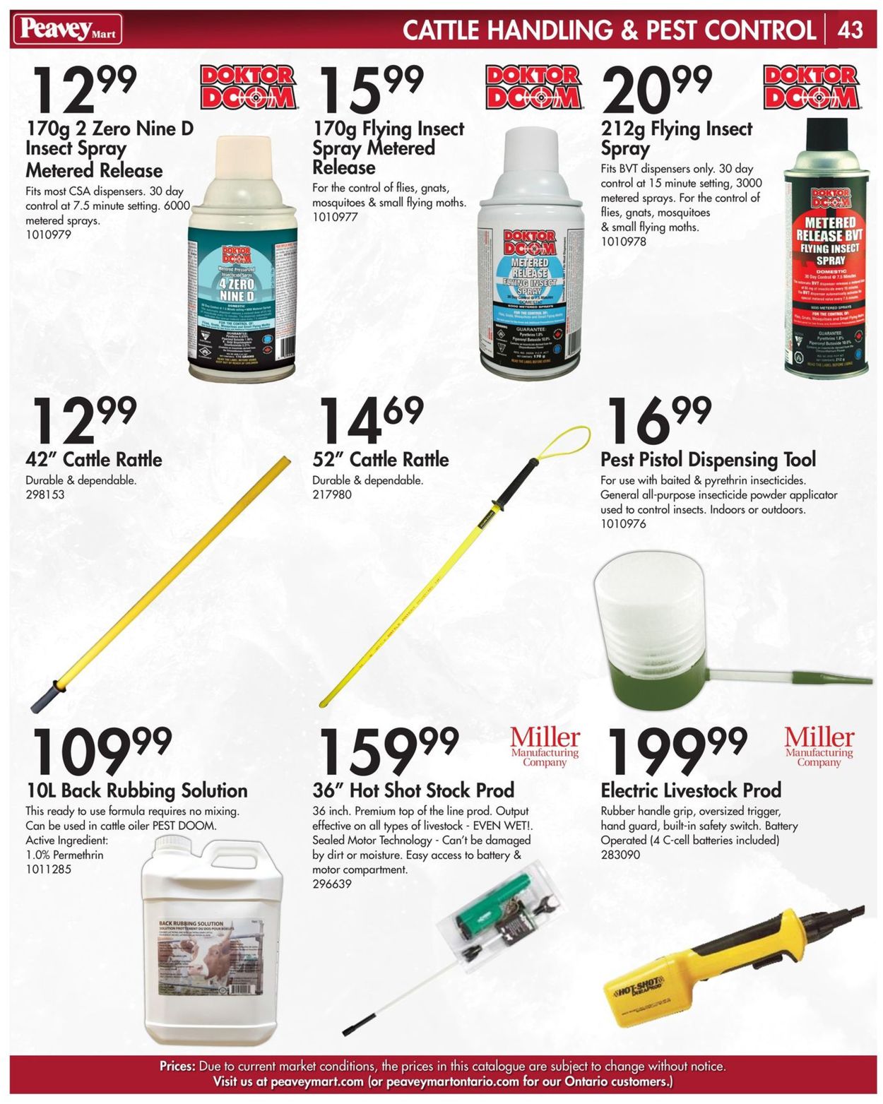 Peavey Mart Flyer - 03/15-12/31/2021 (Page 45)